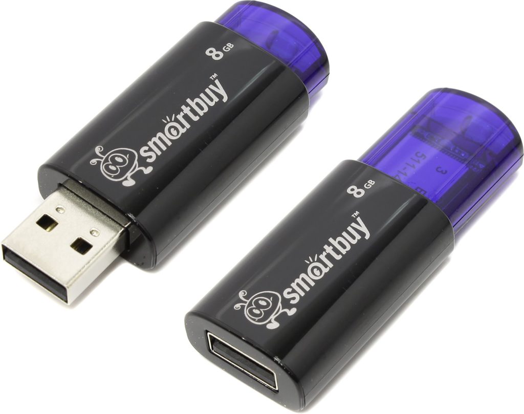 USB-Flash 8GB Smart Buy Click Series синий