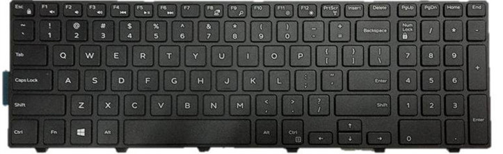 Клавиатура для ноутбука DELL 0JYP58 (US)