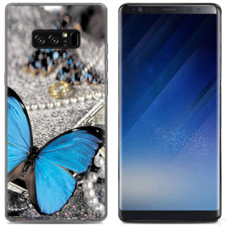 Чехол-накладка для Samsung Galaxy Note 8 Бабочка