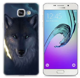 Чехол-накладка для Samsung Galaxy A5 (2017) SM-A520 Волк