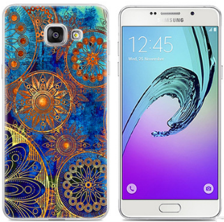 Чехол-накладка для Samsung Galaxy A5 (2017) SM-A520 Узоры