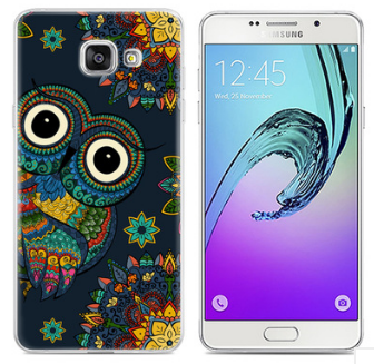 Чехол-накладка для Samsung Galaxy A5 (2017) SM-A520 Сова