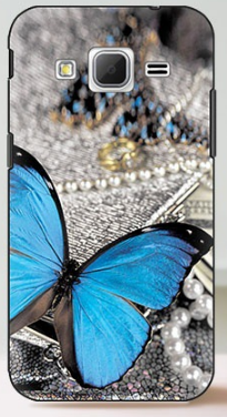 Чехол-накладка для Samsung Galaxy Core Prime (G360) Бабочка