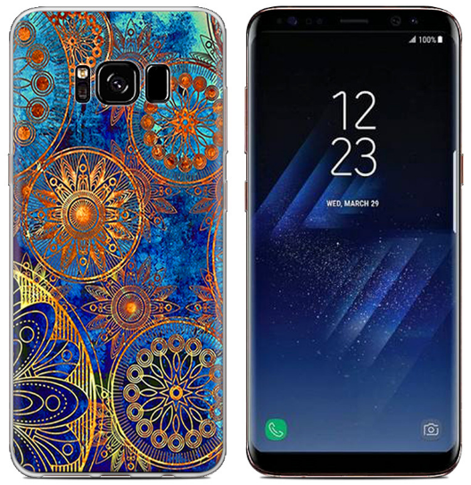 Чехол-накладка для Samsung Galaxy S8 Узоры