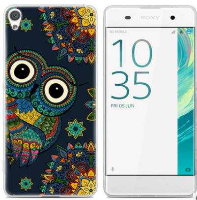 Чехол-накладка для Sony Xperia XA Сова