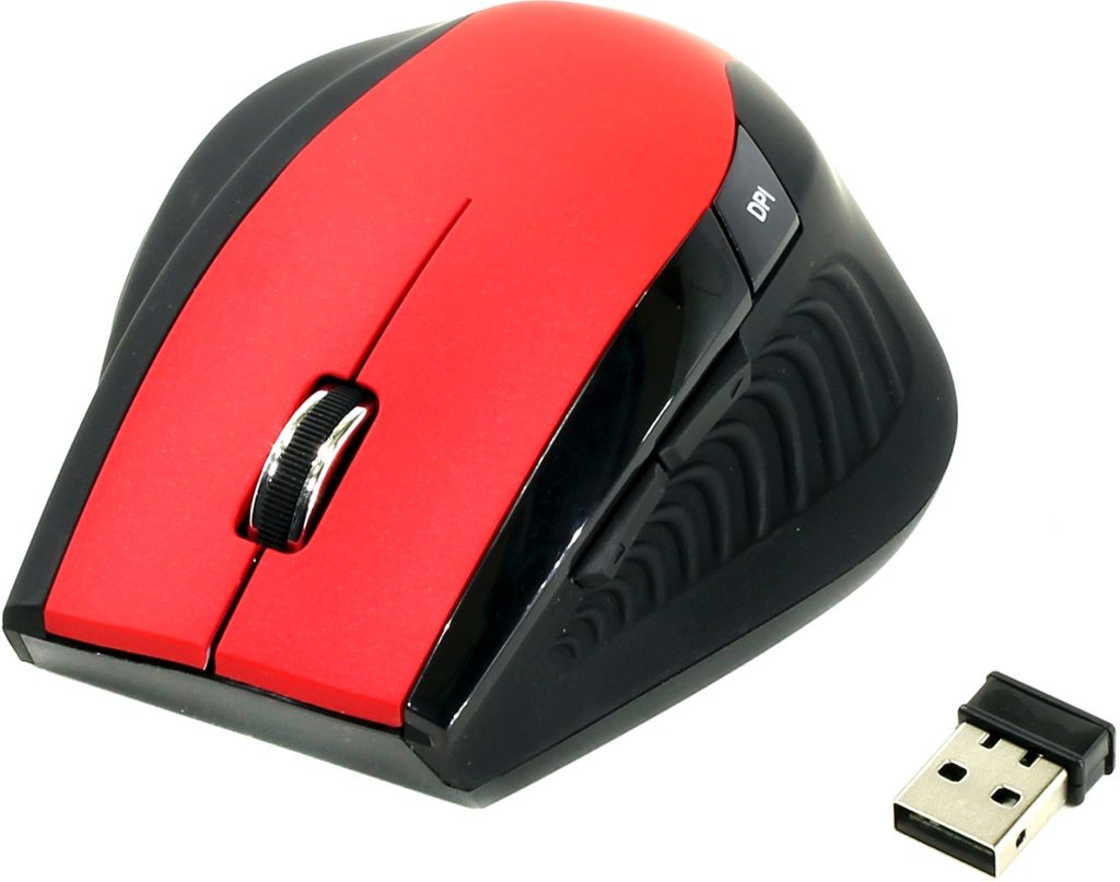 Беспроводная мышь SmartBuy SBM-613AG-RK, красная