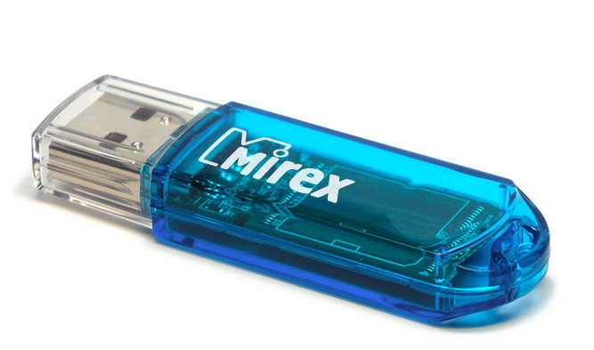 USB-Flash 4GB Mirex ELF синяя