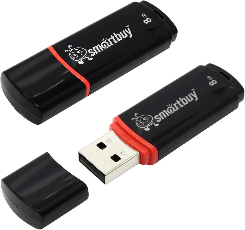 USB-Flash 8GB Smart Buy Crown (USB 3.0) черная