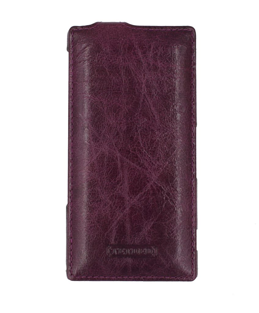 Чехол-флип для Sony Xperia Z2 Tetded фиолетовый