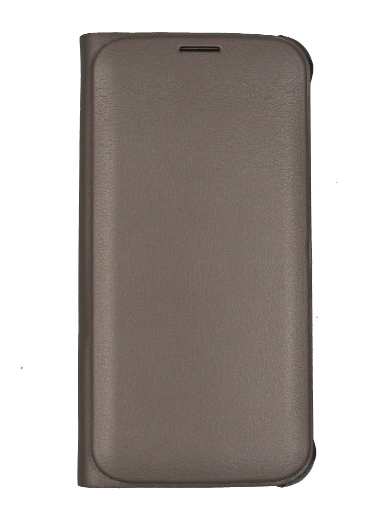 Чехол-книжка для Samsung Galaxy S6 золотая