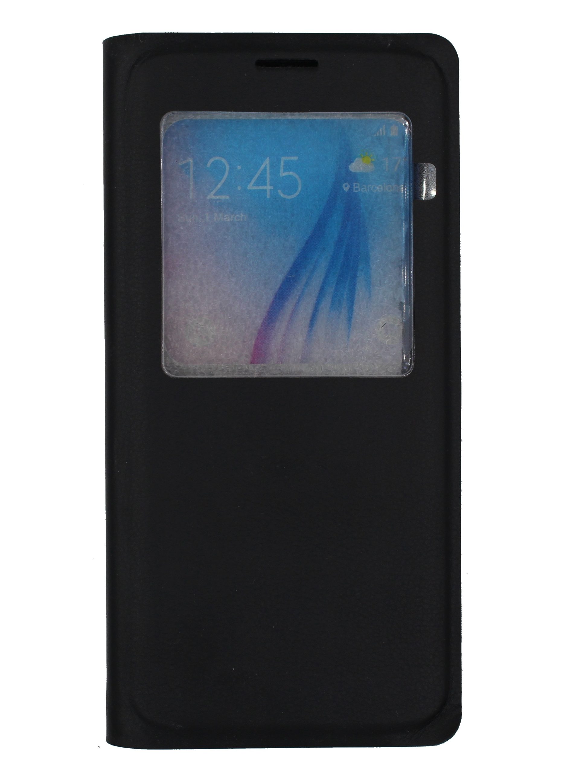 Чехол-книжка Samsung Galaxy S7 Edge с окном черный