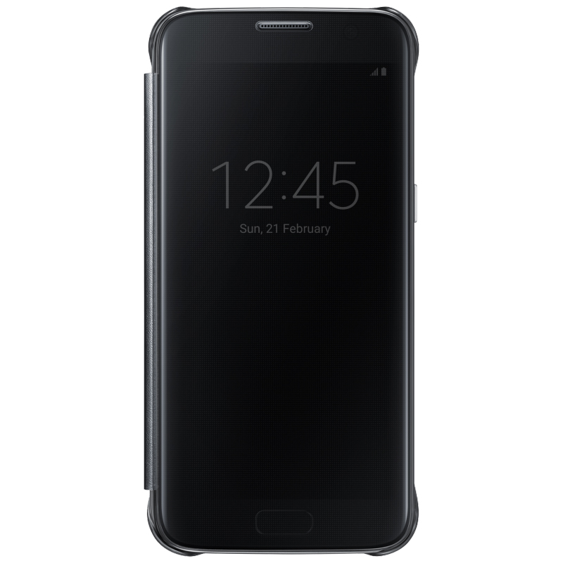 Чехол-книжка для Samsung Galaxy S7 Clear View Cover черный