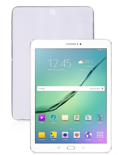 Чехол для Samsung Galaxy Tab S2 9.7 прозрачный силикон