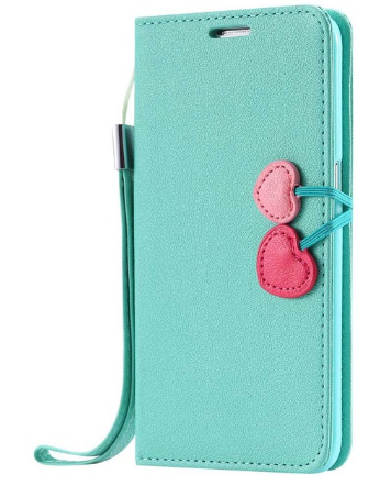 Чехол-книжка для iPhone 7/8 Cherry Series Зеленый