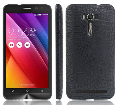 Чехол для Asus ZenFone 2 Laser (ZE500KL) Pad PU Crocodile черный