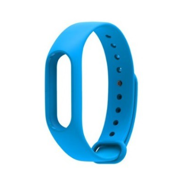 Ремешок Xiaomi Mi Band 2 силиконовый голубой