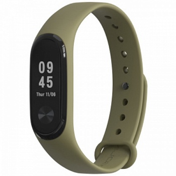 Ремешок Xiaomi Mi Band 3/4 силиконовый хаки