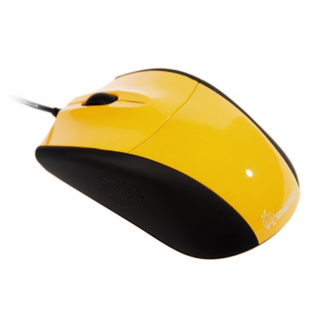 Оптическая мышь SmartBuy SBM-325-Y, черно-желтая