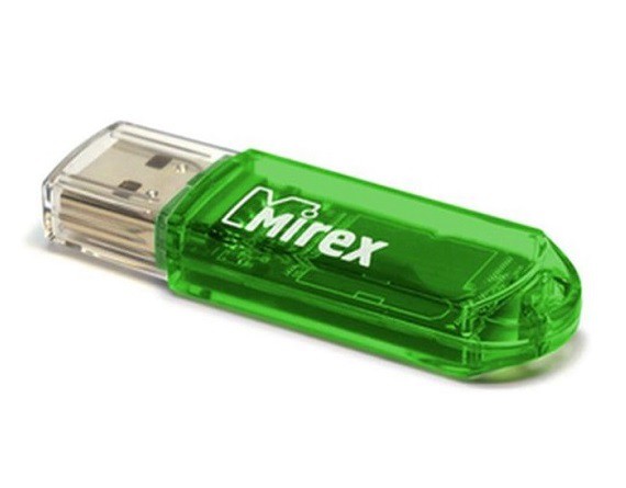 USB-Flash 4GB Mirex ELF зеленая