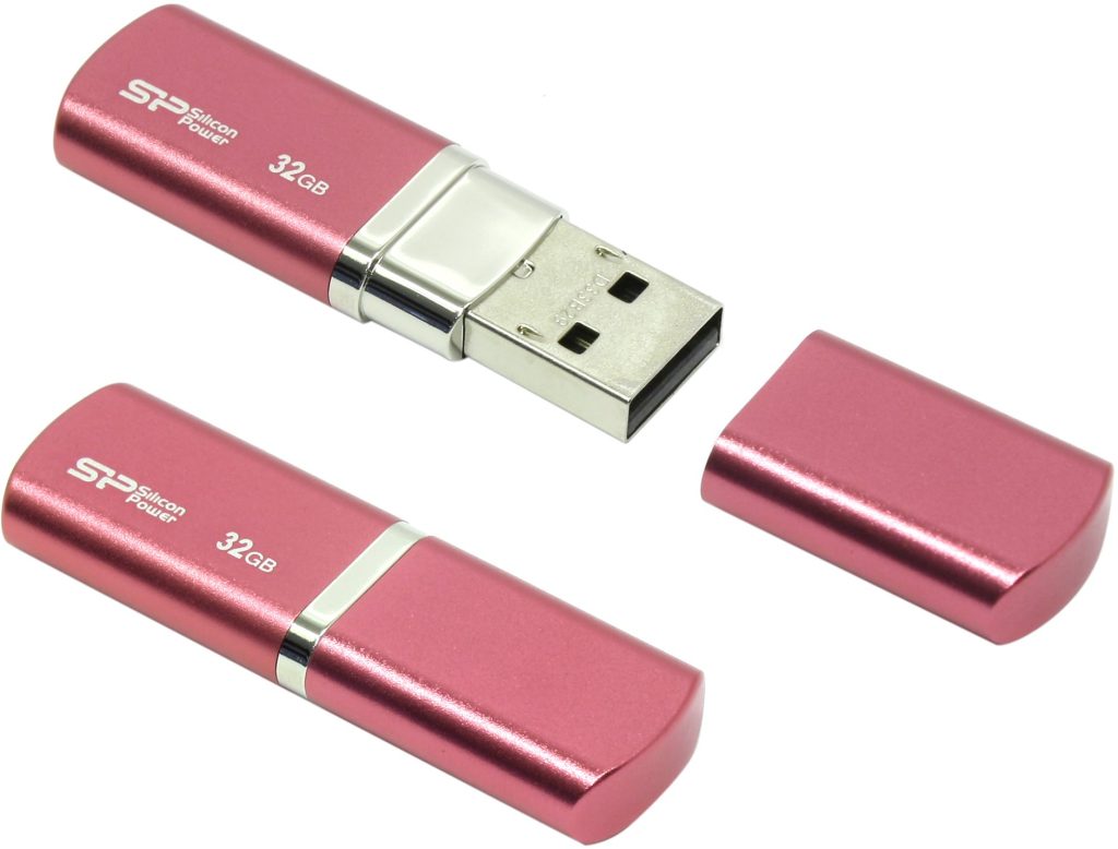 USB-Flash 32GB Silicon Power Luxmini 720 красная