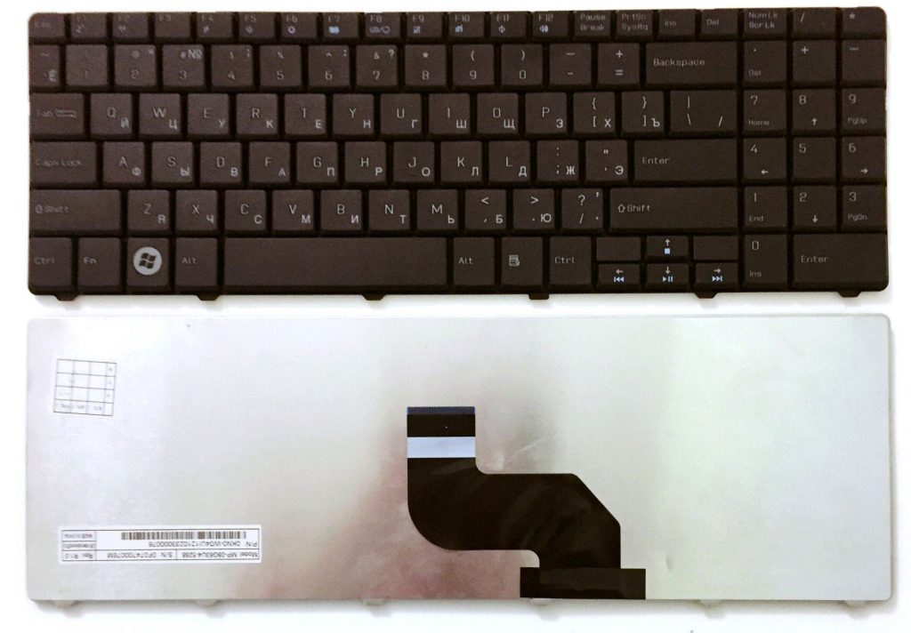 Клавиатура для ноутбука MSI CR640/CX640 черная