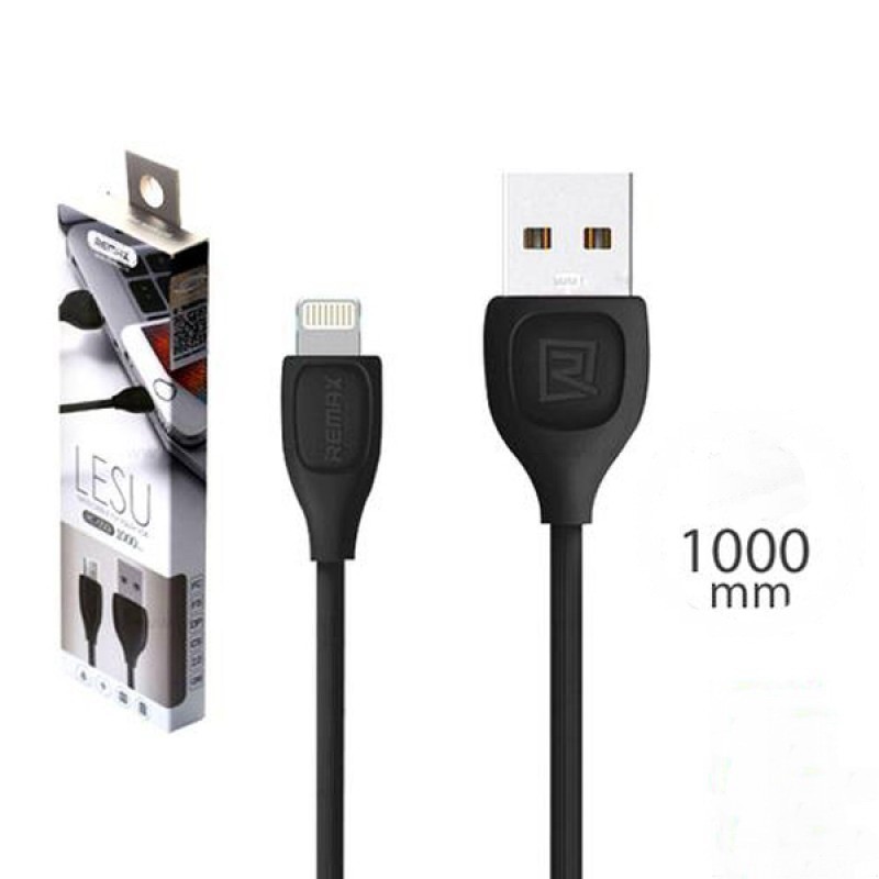 Дата-кабель Lightning Remax RC-050i черный
