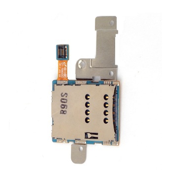 Коннектор SIM Samsung n8000 на шлейфе
