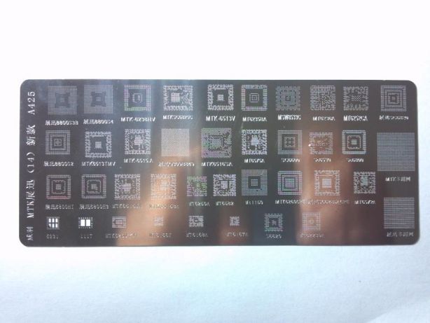 Трафарет BGA A425 MTK, SPRD, 39 в 1