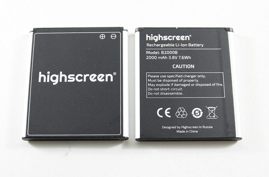 Батарея/аккумулятор Highscreen WIN WIN B2000b (2000mah)