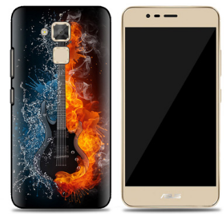 Чехол-накладка для Asus ZenFone 3 Max (ZC520TL) Гитара