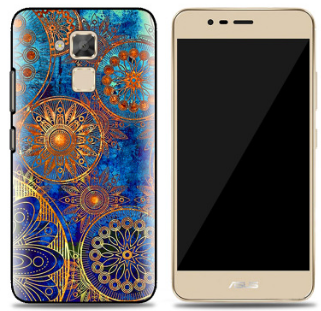 Чехол-накладка для Asus ZenFone 3 Max (ZC520TL) Круглые узоры