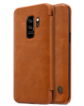 Чехол-книжка для Samsung Galaxy S9 Plus Nollikin Коричневый