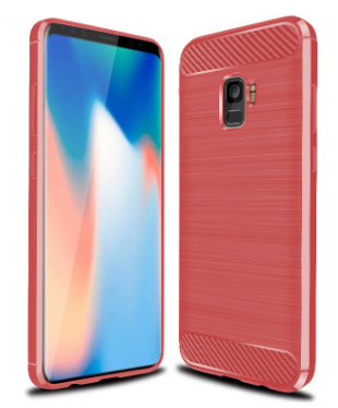 Чехол для Samsung Galaxy S9 Rugged Armor красный