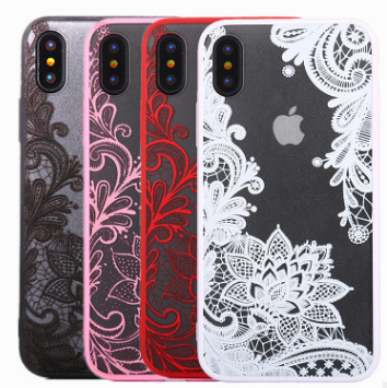 Чехол-накладка для iPhone X узоры