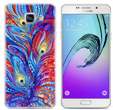 Чехол-накладка для Samsung Galaxy A5 (2017) SM-A520 Узоры 2