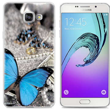 Чехол-накладка для Samsung Galaxy A5 (2017) SM-A520 Бабочка