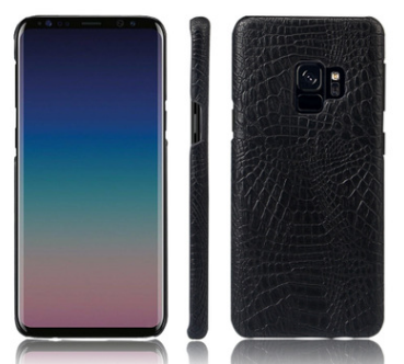 Чехол для Samsung Galaxy S9 Crocodile черный