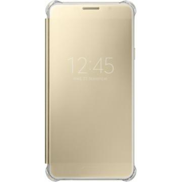 Чехол-книжка для Samsung Galaxy A7 2016 Clear View Cover Серебро