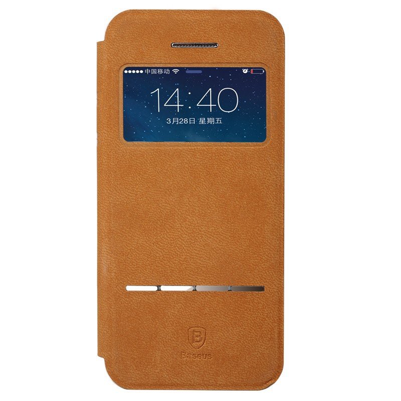 Чехол-книжка для iPhone 5/5S Baseus Brown