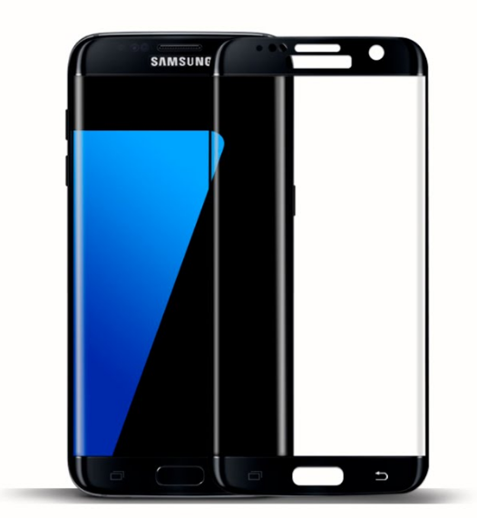 Защитное стекло для Samsung Galaxy S6 Edge 3D черное