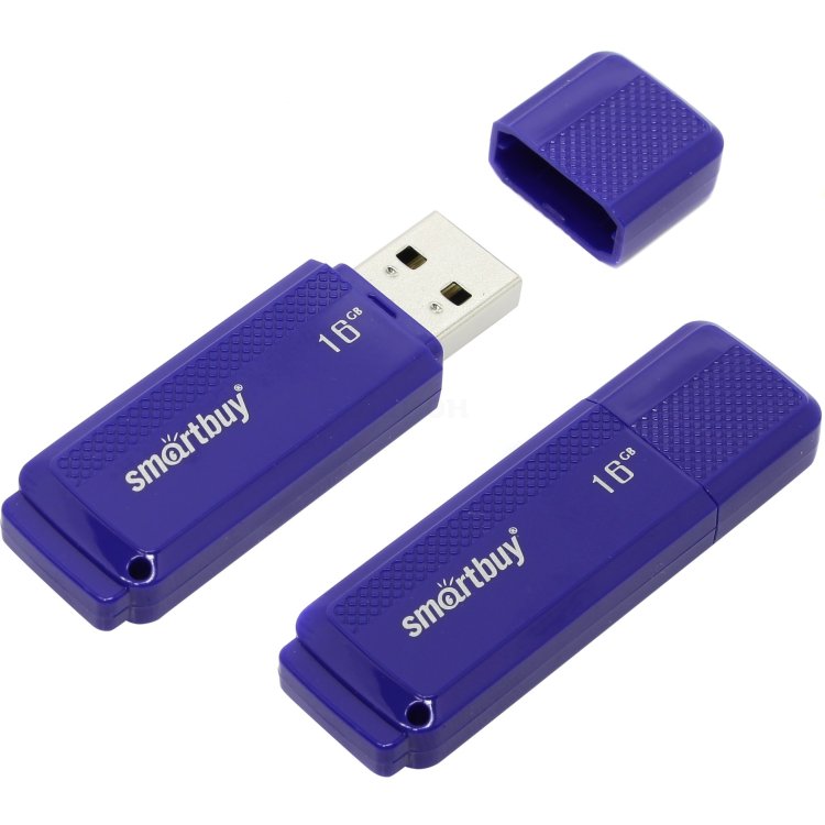 USB-Flash 16GB SmartBuy Dock синяя