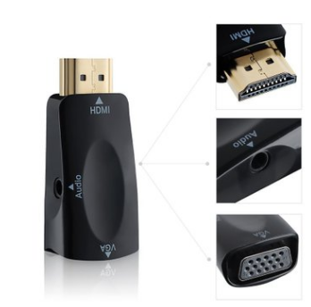 Переходник HDMI - VGA черный