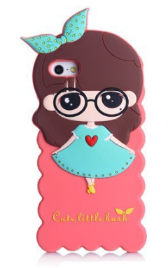 Чехол для iPhone 5/5S Cute Little Bush Розовый