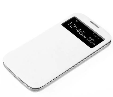 Чехол для Samsung Galaxy S4 Hamimelon с окном белый