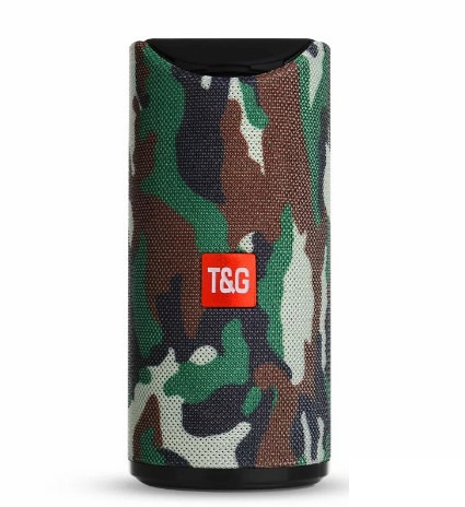 Bluetooth колонка TG113 (fm, micro sd, usb, aux) Хаки