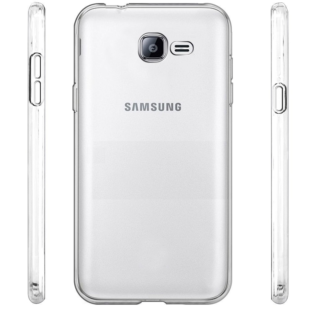 Чехол для Samsung Galaxy J1 Mini (SM-J105F) силикон прозрачный