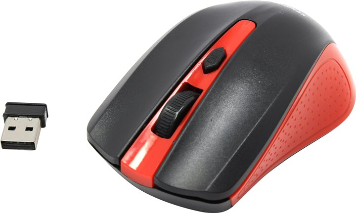 Беспроводная мышь SmartBuy SBM-352AG-RK, черно-красная