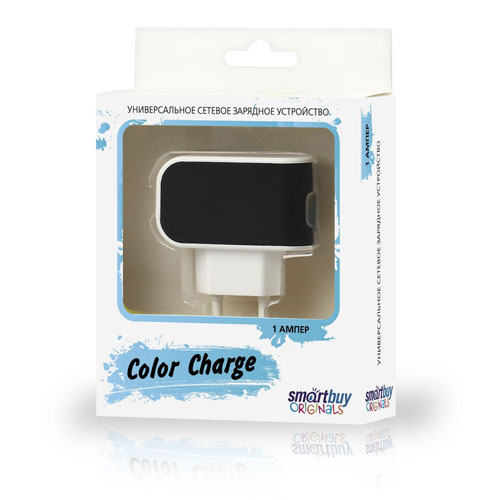 Универсальное СЗУ SmartBuy Color Charge черный