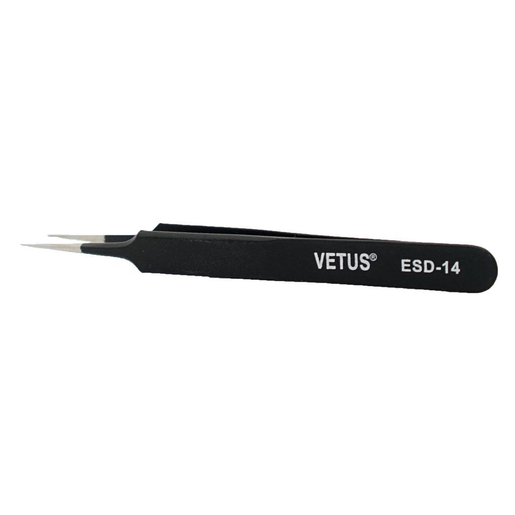 Антистатический пинцет Vetus ESD-14