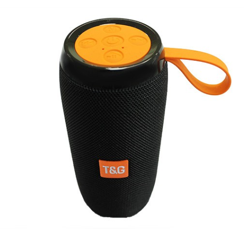 Bluetooth колонка TG106 (fm, micro sd, usb, aux) черная